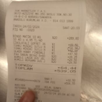 Şok Marketler Şok Marketten Alışveriş Yaptım Kasa Fişimi Alamadım