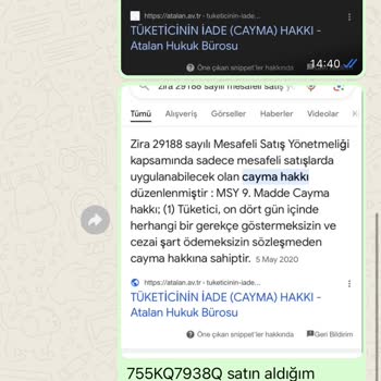 Yusem Tesettür İade Sorunu Ve Beklentilerin Karşılanmaması
