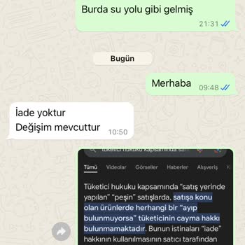 Yusem Tesettür İade Sorunu Ve Beklentilerin Karşılanmaması