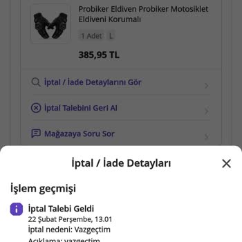 N11 De Ürünü İptal Sorunu