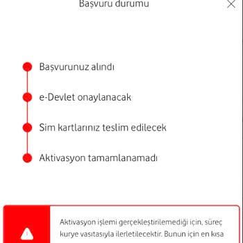 Vodafone Kurumsal Hat Açılmıyor