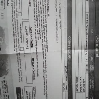 Sıfır Aldığım (! ) Bosch Kurutma Makinesi İçerisinde Lekeler