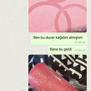 Duvarkagidimarketi.com Un Sürekli Yanlış Ve Kötü Ürün Göndermesi