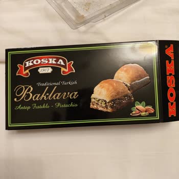 Koska Mahir Gıda Fıstıksız Fıstıklı Baklavası