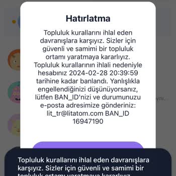 Litmatch Banı Geri Açın Lütfen