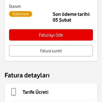 Vodafone Faturam 300 TL Geleceğine 2950 Geldi