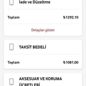 Vodafone Faturam 300 TL Geleceğine 2950 Geldi