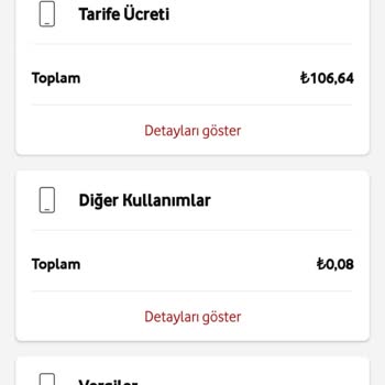 Vodafone Ek Vergi Alınması