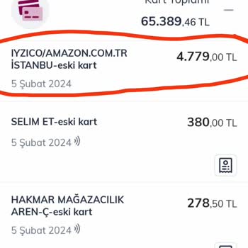 Amazon Hesabımdan Para Çekti Ama Ürünlerimi Göndermedi