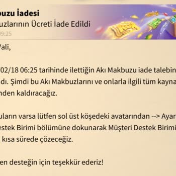 Lilith Games Para İadesi Sorunu