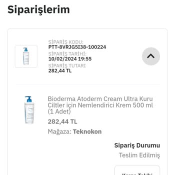 Epttavm'den Aldığım Ürün Sahte Çıktı