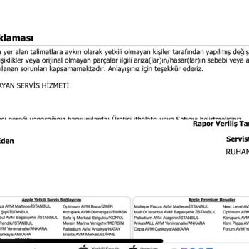 Ankamall Gürgençler Sağlam Telefonu Bozdu