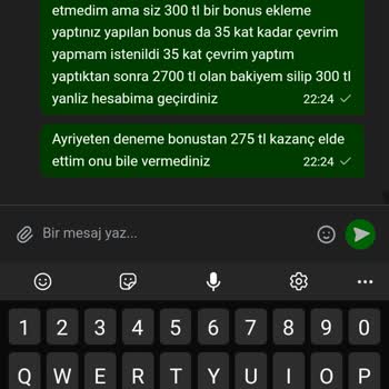 Bizbet Kazancımın İptali Ve Bonus Sorunu