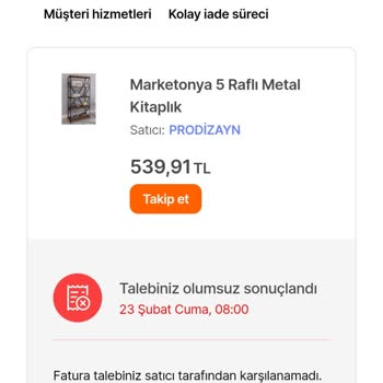 Hepsiburada Ürün İadesi Sorunu