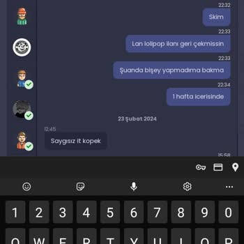 itemsatış 1500 TL Hesap Aldım Hesabı Vermedi