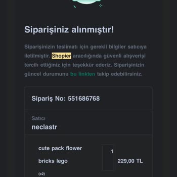 Neclastr Shopier Ürünüm Elime Hala Ulaşmadı