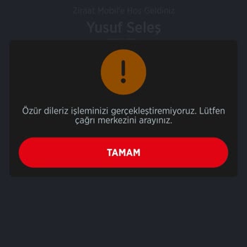 Ziraat Bankası Ziraat İme Giremiyorum