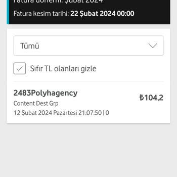 Vodafone'da Habersiz Kesinti Şikayeti