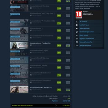 Steam Paket Satın Alımda Eksik İndirim Sorunu