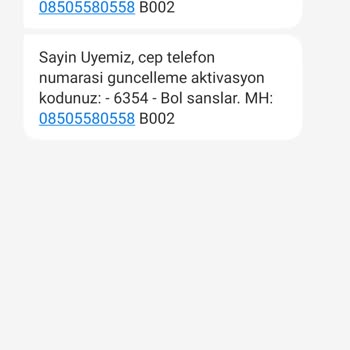 Nesine.com Dan Gelen SMS