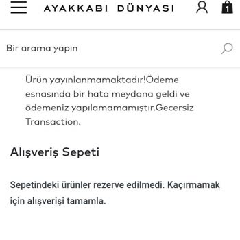 Ayakkabı Dünyası Olmayan Ürün Online Satışta Sergileniyor!