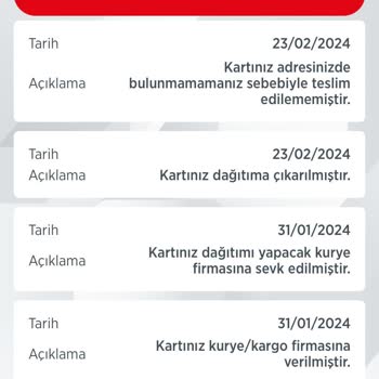 Ziraat Bankası Bankkart Gönderim Sorunu