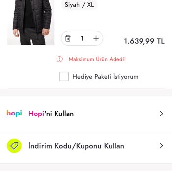 Boyner Çark Kuponu Kullandırmıyor