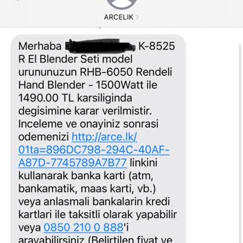 Arçelik Ürün Onarımı Hk