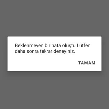 Passolig Beklenmeyen Hata Oluştu