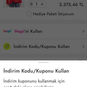 Boyner İndirim Kodunu Günlerdir Uygulamıyor.