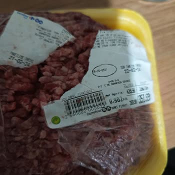 Carrefour SA Paketi Açtığımda Kıyma Bozuk Kokuyordu