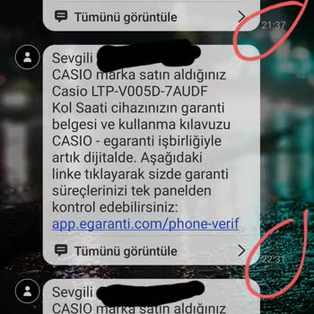 Egaranti Spam Mesajları İle Rahatsız Ediyor