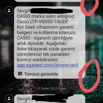 Egaranti Spam Mesajları İle Rahatsız Ediyor