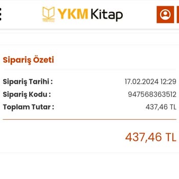 YKMkitap İletişim Ve Ürün Süreç Sorunu