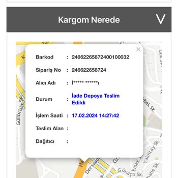 Pull And Bear  Kargo Gelmemesi Para İadesi Mağduriyeti (Kargo Ortada Yok)