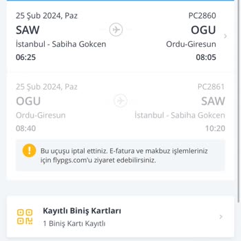 Pegasus Bilet İptali Durumunda Ücret İadesi Yapmadı