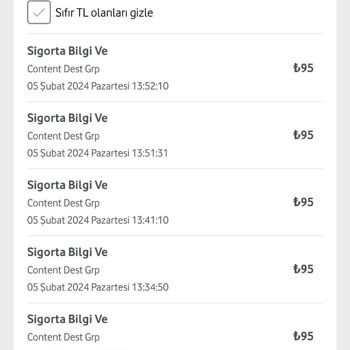 Sigortam.net Site İçeriği Yanıltıyor!