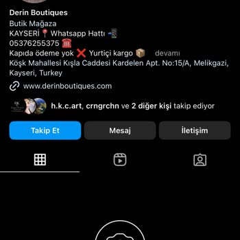 Derin Boutique Müşteri Hizmetlerinde Hayal Kırıklığı