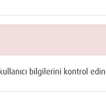 Türkiye Sigortaya Ulaşamıyorum, BES Bilgilerimi Göremiyorum