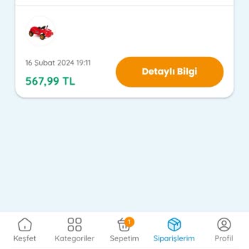 ebebek Sipariş Gecikmesi, Para İademi Alamamam