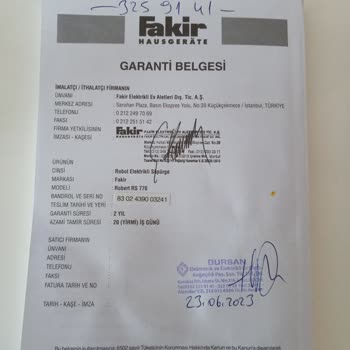 Fakir Robot Lazer Radar Problemi