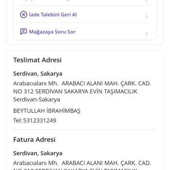 Parex Kusurlu Ürün Gönderdi