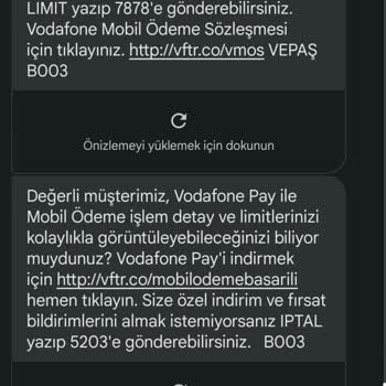 Vodafone Pay Onayım Olmadan Adıma İşlem Yapmış