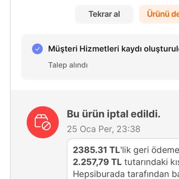 Hepsiburada Göndermediği Ürünün Ücretini Aldı