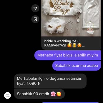 Bride’s Wedding Çok Uzun Sürüyor Sipariş Süresi Ve Net Bir Bilgi Yok