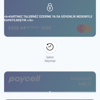 Paycell Kart Yükleme Sonrası Yaşanan Mağduriyet
