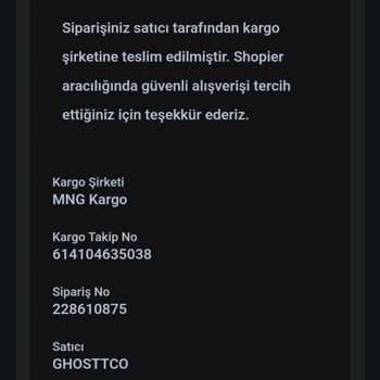 Ghosttco Shopier Kalitesiz ve Dürüst Değil
