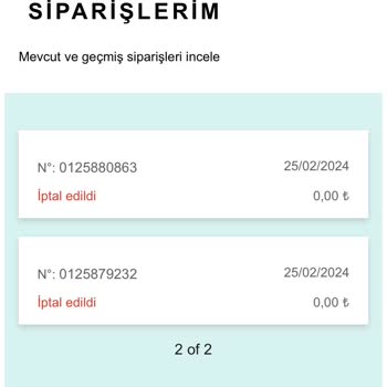 Watsons Mağaza Teslim Sorunu