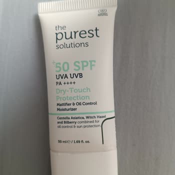 The Purest Solutions Krem Alerji Yaptı