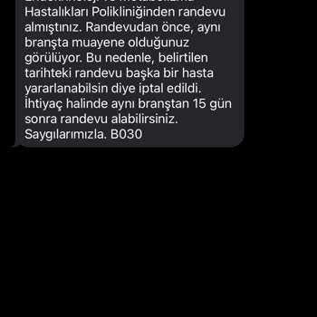 MHRS Kafasına Göre Randevumu İptal Etti!